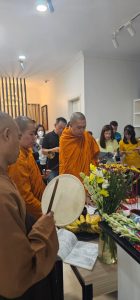 Sembayang pelimpahan jasa bersama sangha dan Umat vihara Dharma Subha Di BSD