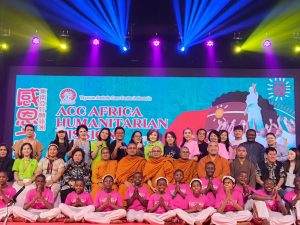 Pertunjukan Seni Budaya spektakuler oleh anak-anak asal Afrika